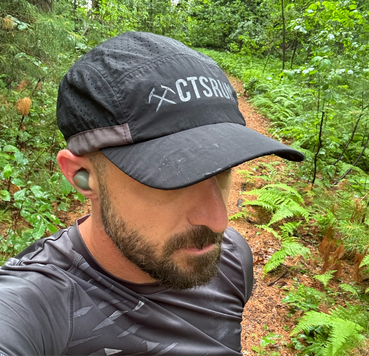 CTS Run Performance Hat - Stealth Black